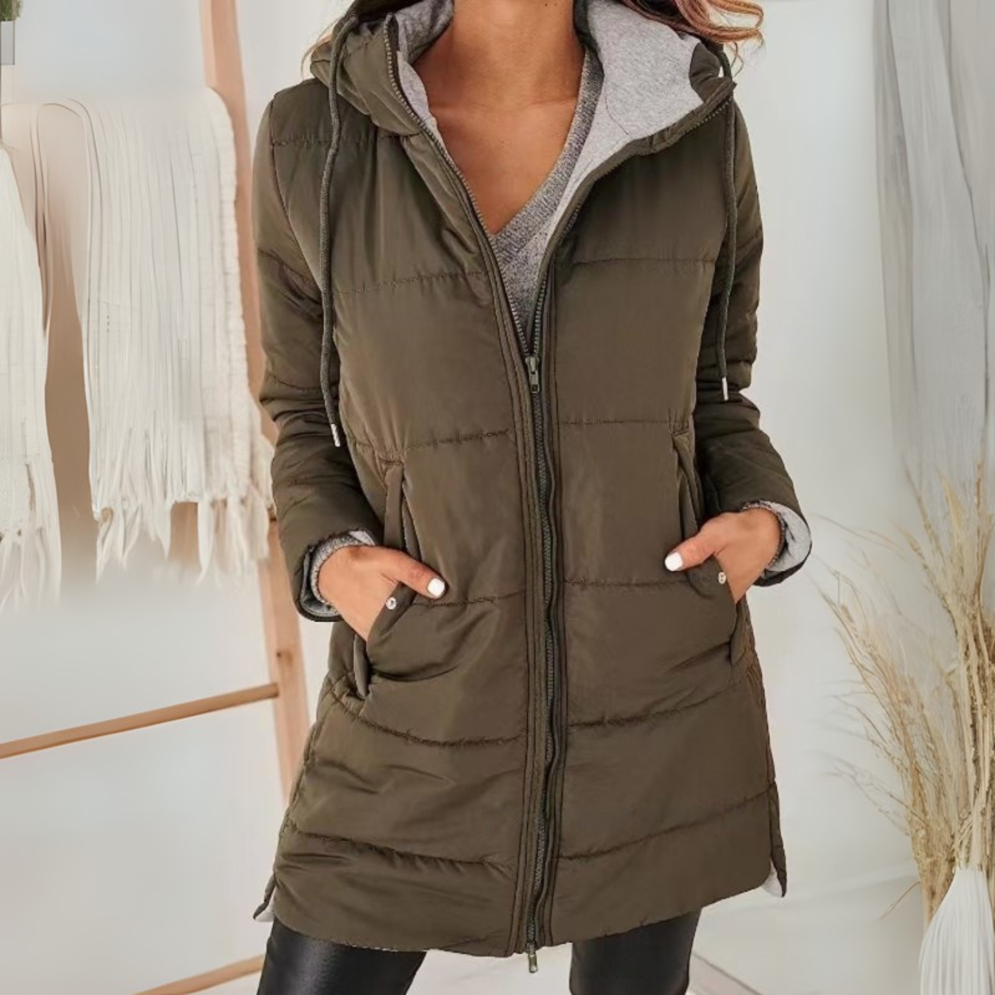 Shana | Casual Hooded Puffer Down Jacket