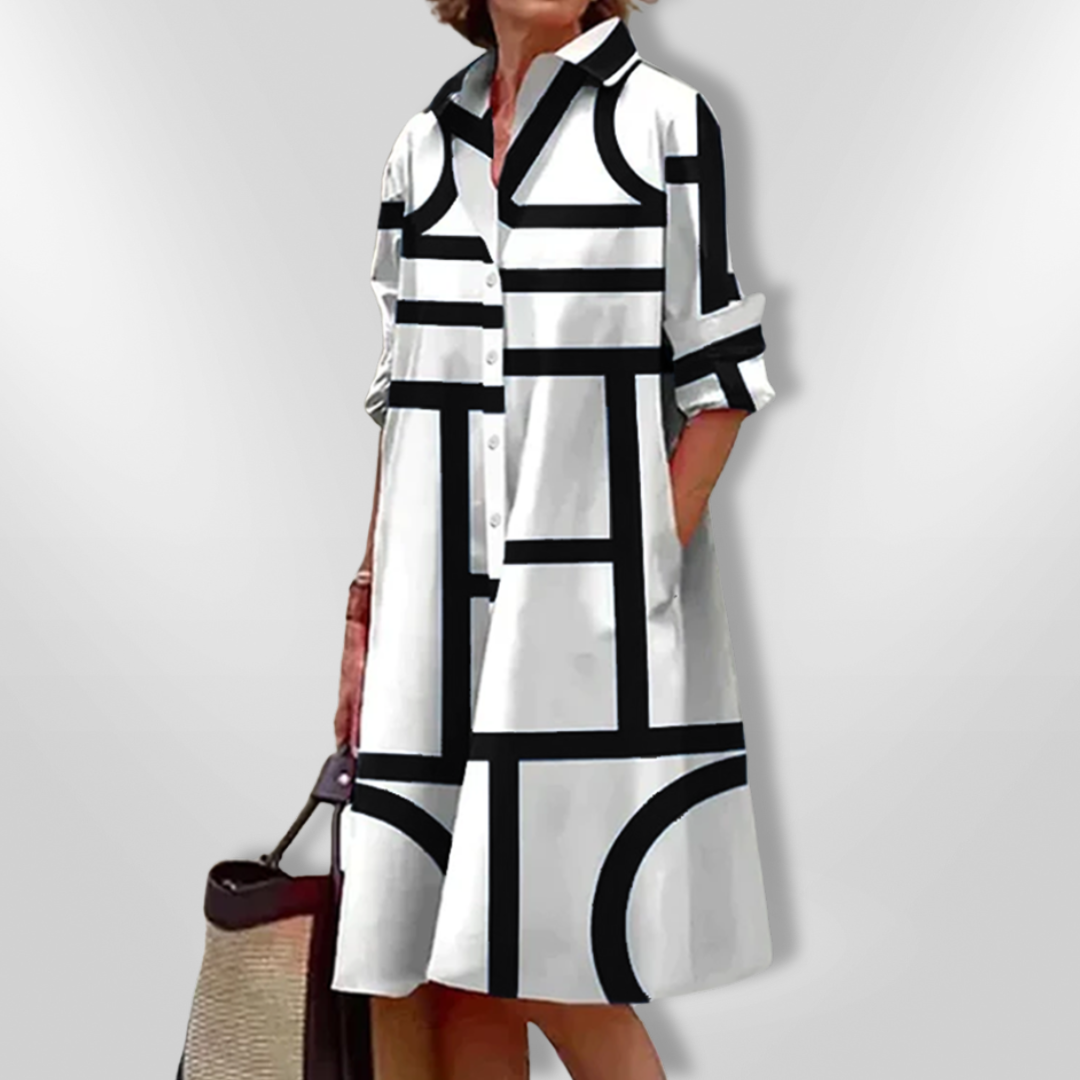 Francine | Chic Button-Up Dress