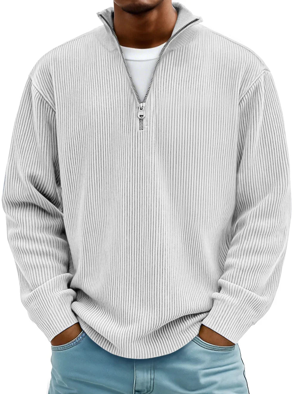 Caden | Men's Half-Zip Sweater