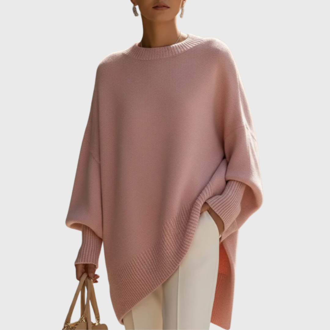 Alvena | Oversized Poncho Sweater
