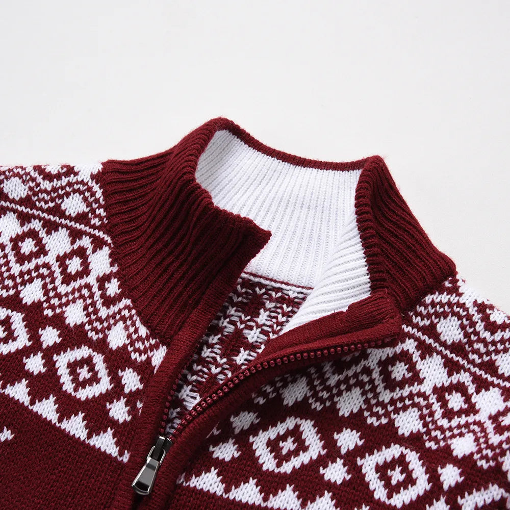 Colby | Festive Knit Cardigan