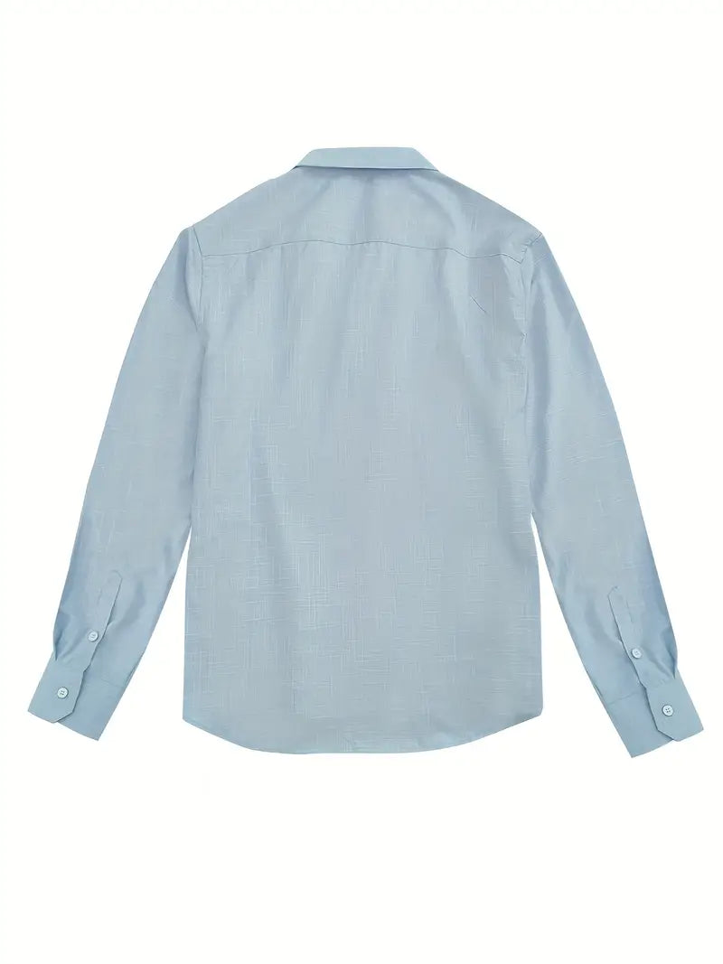 Jaxton | Long Sleeve Button-Up Shirt