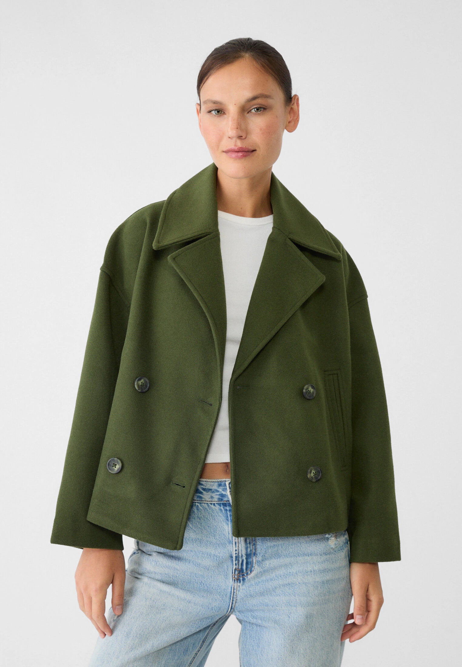 Alaia | Short Double Breasted Coat