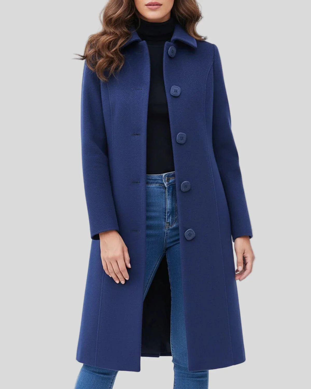 Josephine | Single Breasted Winter Trench Coat