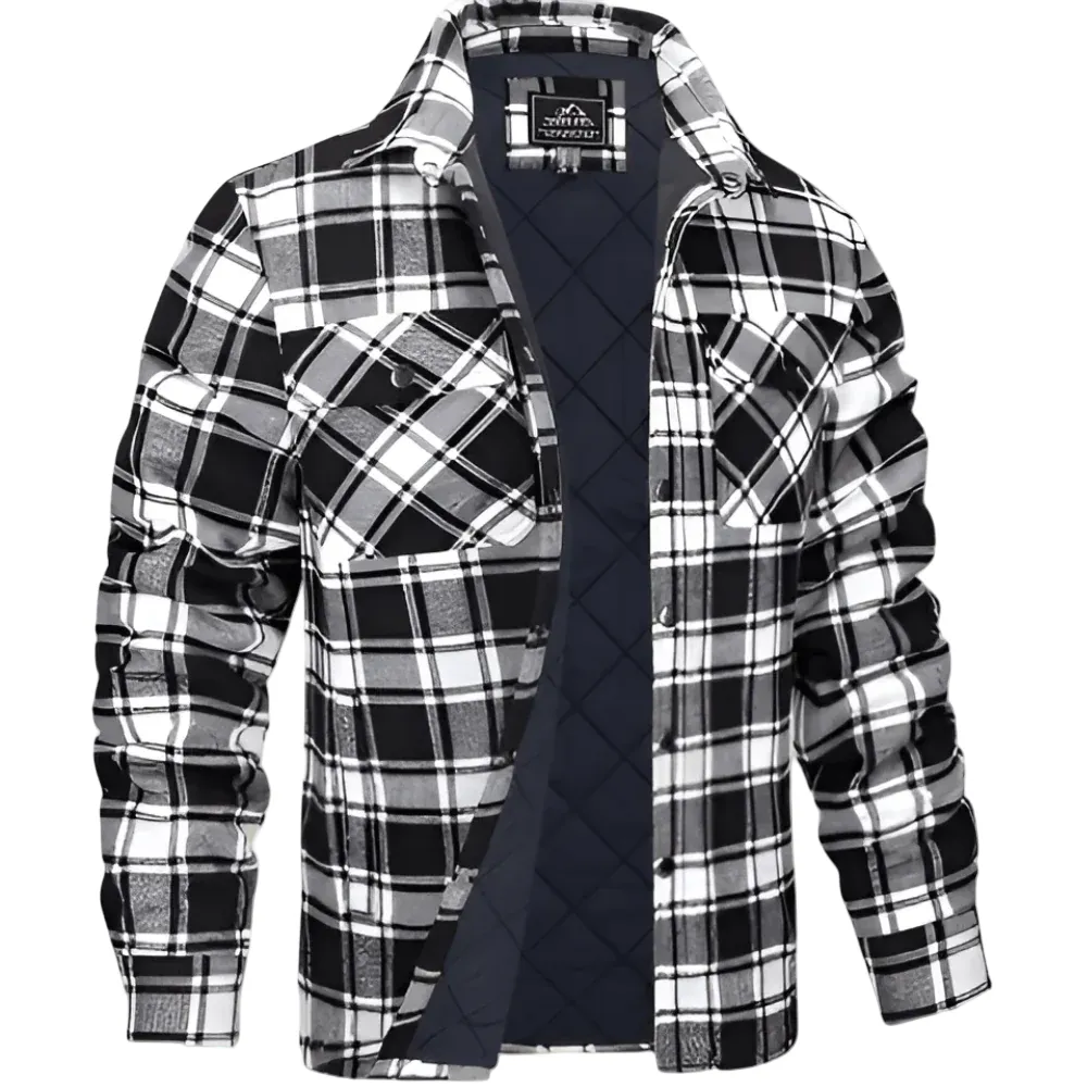 Tucker | Plaid Quilted Jacket