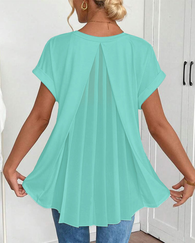 Tyloni | Pleated Back Shirt