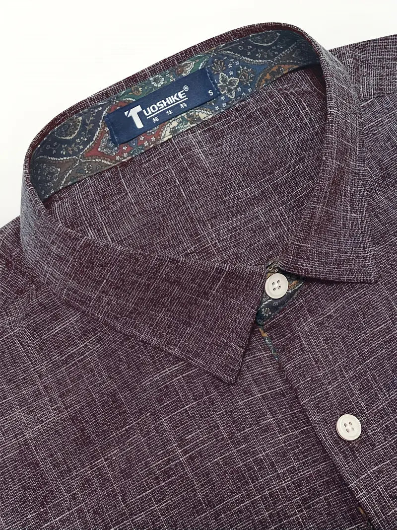 Jaxton | Long Sleeve Button-Up Shirt
