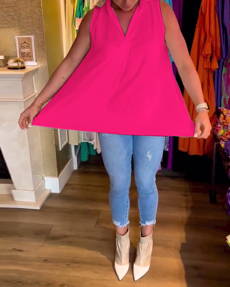 Avni | Chic Sleeveless Blouse