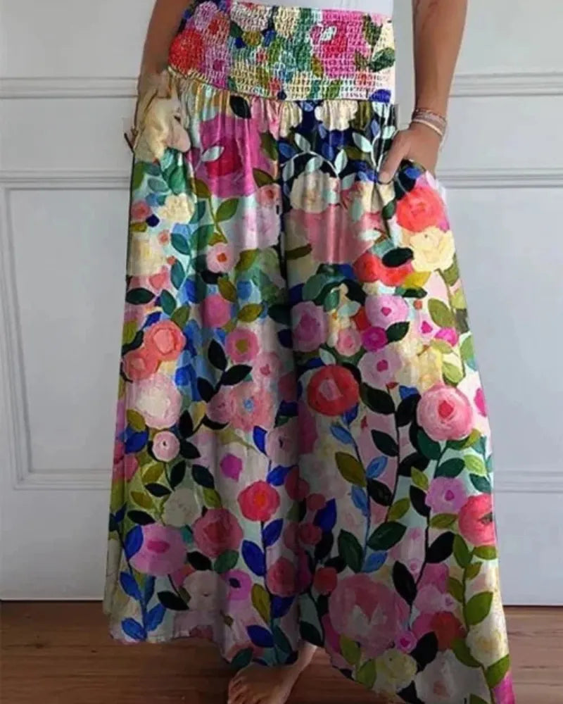 Seah | High Waist Wide Leg Pants