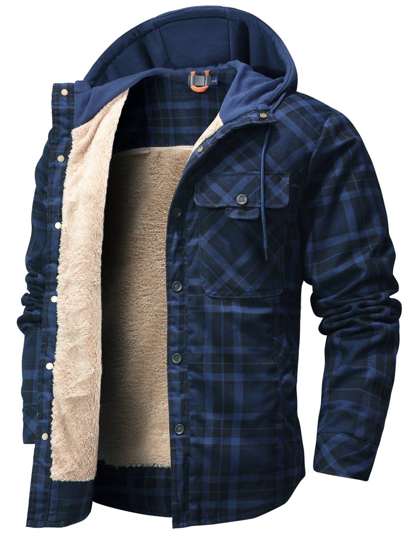 Haiden | Hooded Flannel Jacket