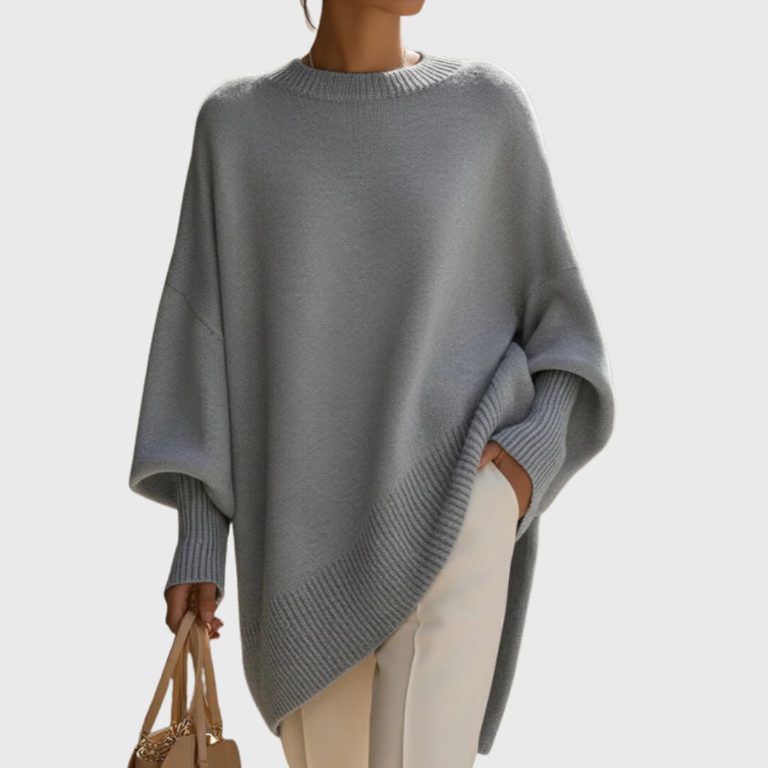 Alvena | Oversized Poncho Sweater