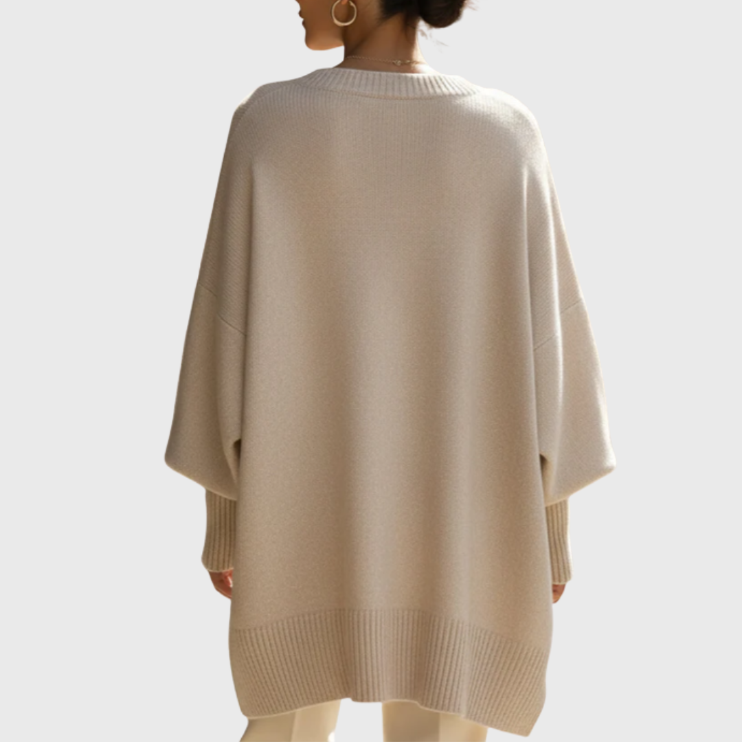 Alvena | Oversized Poncho Sweater