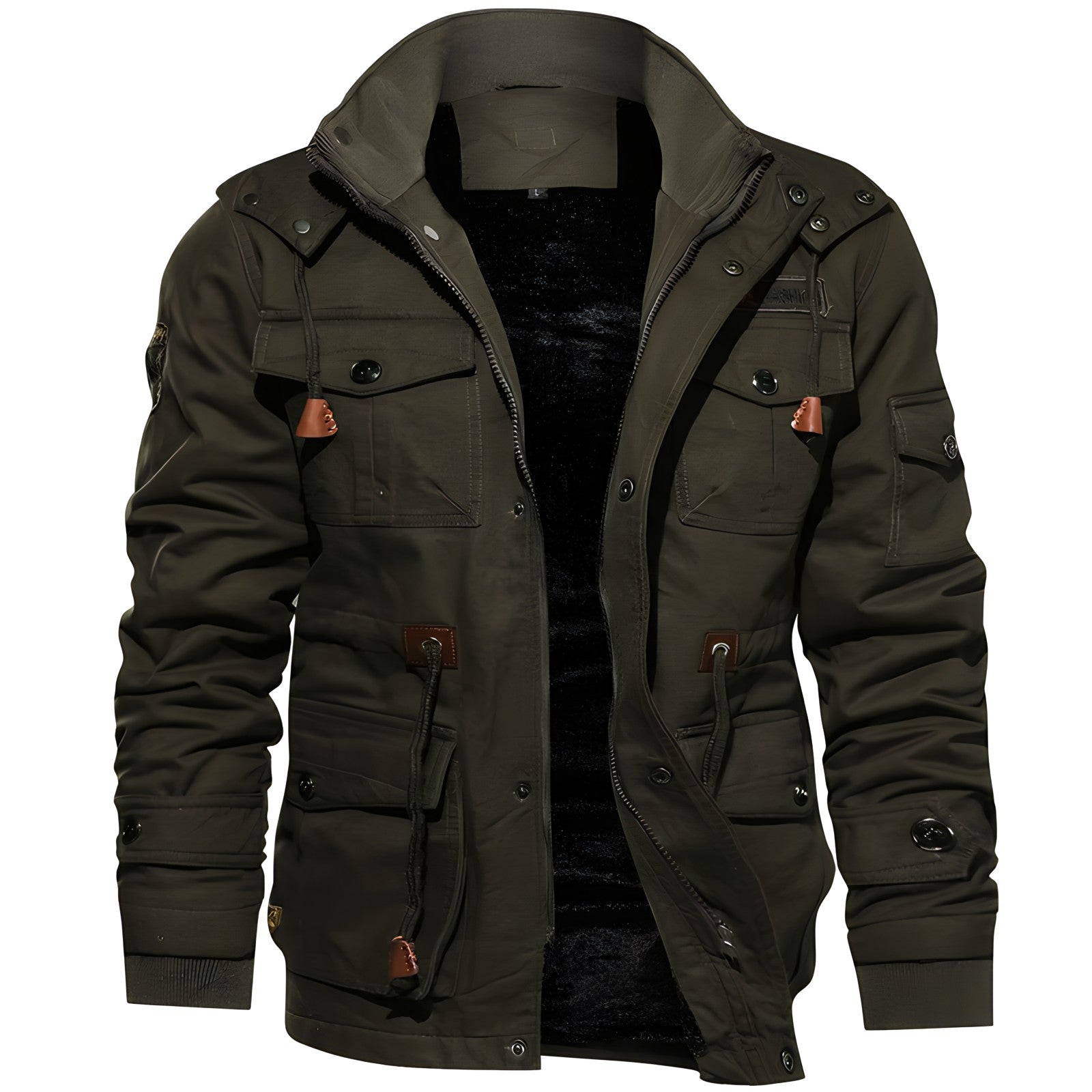 Charlot | Military Jacket with Multiple Pockets
