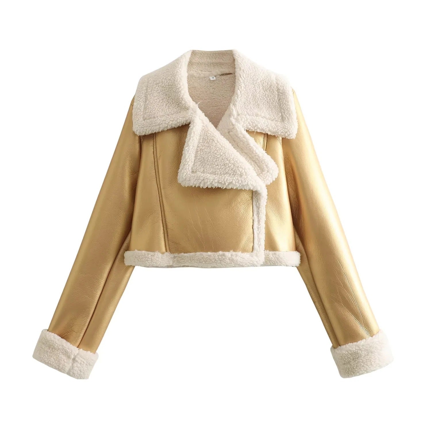 Bloom | Fur Fleece Double-sided Short Jacket