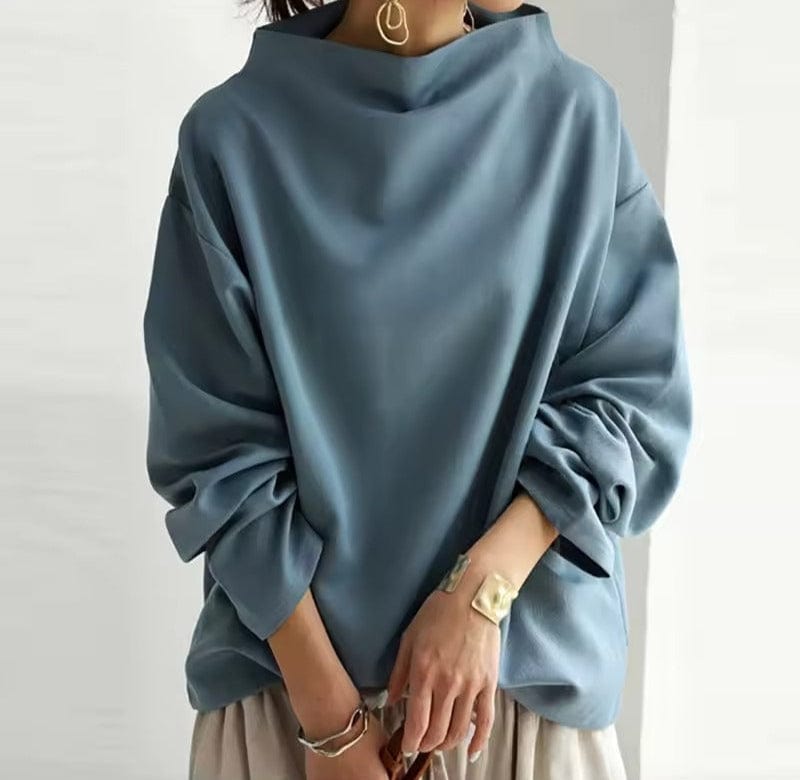 Wanda | High-Neck Soft Knit Top