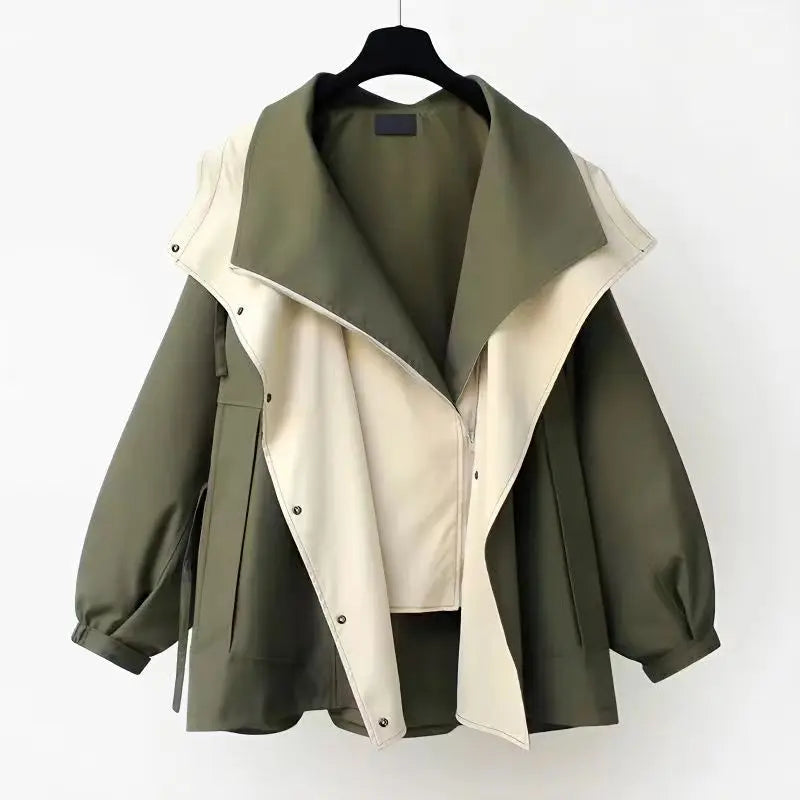 Clemence | Trendy Hooded Windbreaker Coat