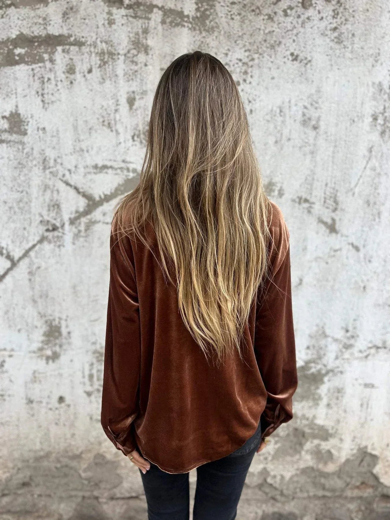 Marianne | Velvet Blouse