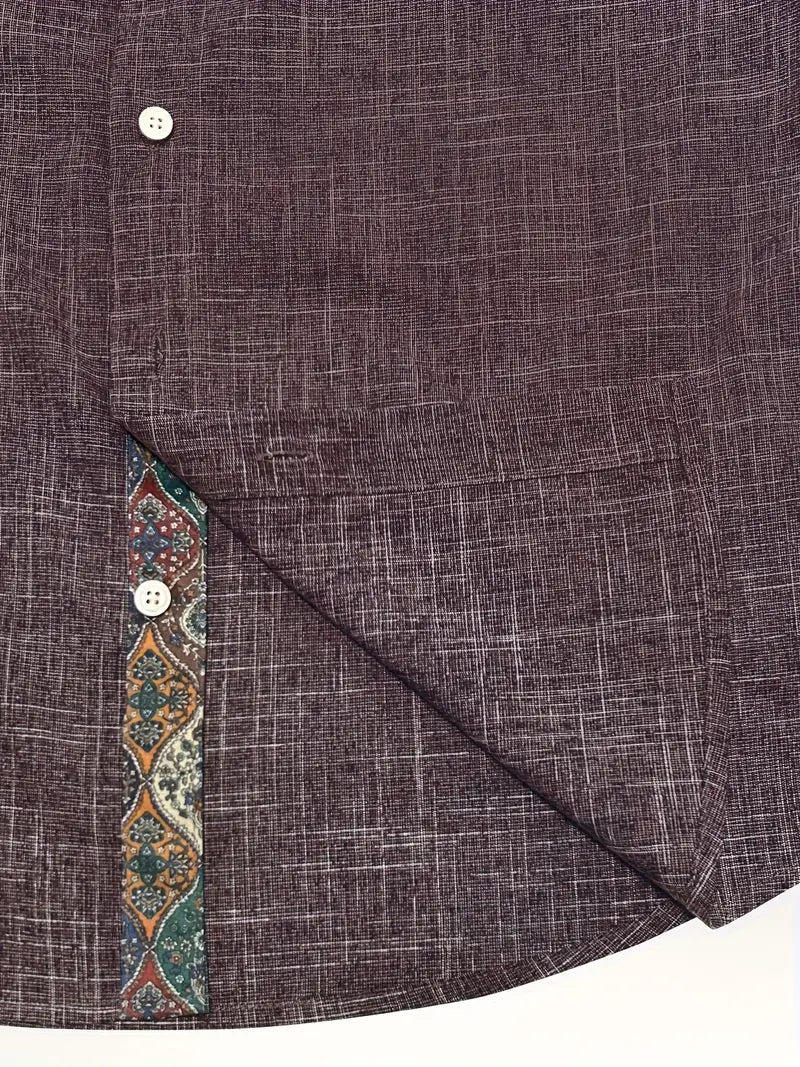 Jaxton | Long Sleeve Button-Up Shirt