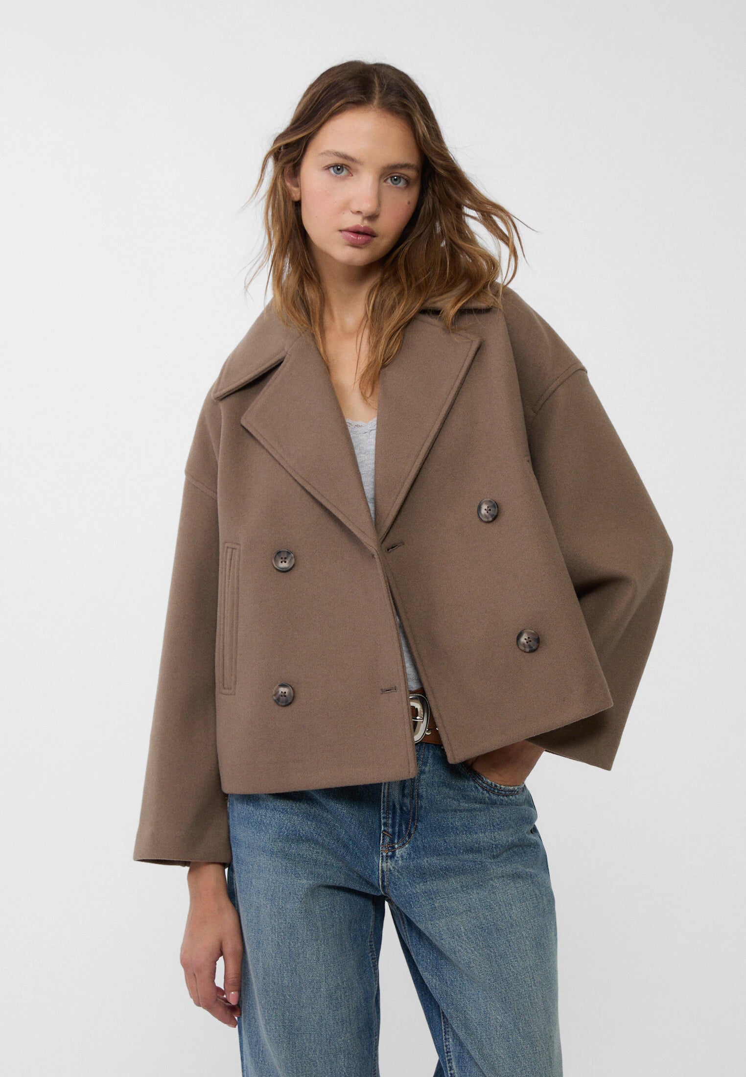 Ashley | Short Double Breasted Jacket
