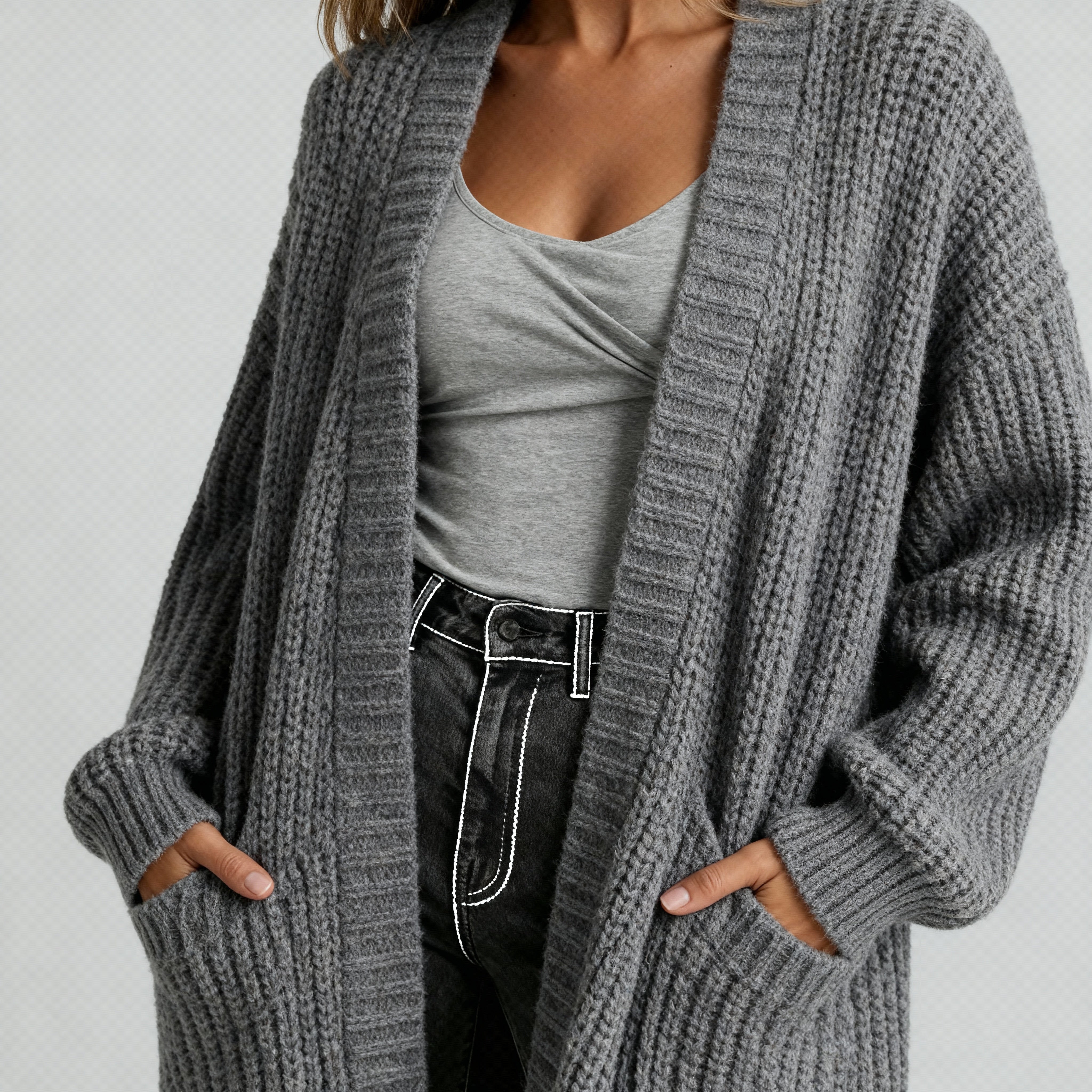 Stella | Warm Embrace Longline Cardigan
